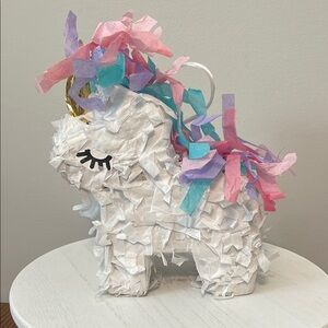 Colorful Unicorn Piñata Home Accent